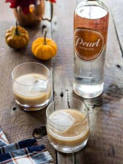 Pumpkin Spice White Russian brings the autumn season to your nightly cocktail. Full of spice and vigor thanks to Pearl Pumpkin Spice Vodka.