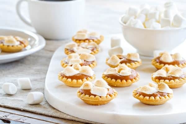 Mini Sweet Potato Pies are perfect for Thanksgiving. Serve them  alongside your appetizers for a sweet bite before dinner. 