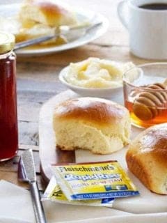 Potato Rolls take hardly any effort at all. Great for a beginner baker.