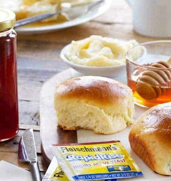 Potato Rolls take hardly any effort at all. Great for a beginner baker.