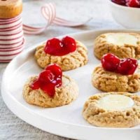 Cherry Cheesecake Cookies need to be on your table for the holidays. Let the cookie baking begin!