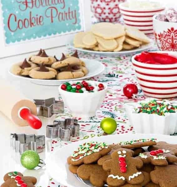 Tips and tricks for hosting a holiday cookie party for kids. So much fun for everyone!