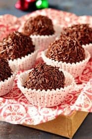 Peppermint Mocha Kahlua Truffles