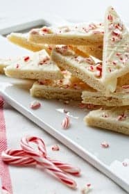 Peppermint Sugar Cookie Bark