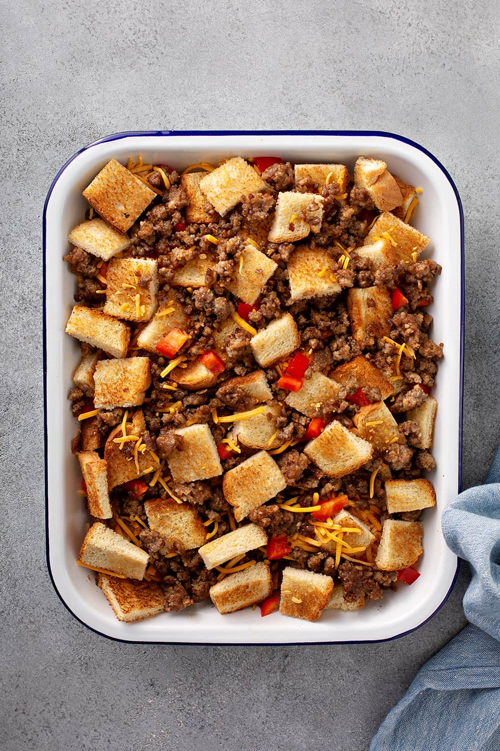 MakeAhead Breakfast Casserole My Baking Addiction