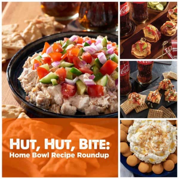 Looking for crowd-pleasing snacks for the Big Game? We've got you covered with a hand-held app, delicious dip, and even dessert! Hut, Hut, Bite! 
