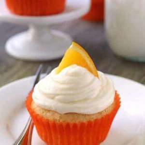 Orange Creamsicle Cupcakes are loaded with bright citrus flavor and are topped with delicious cream cheese frosting. Recipe contains a gluten-free option.