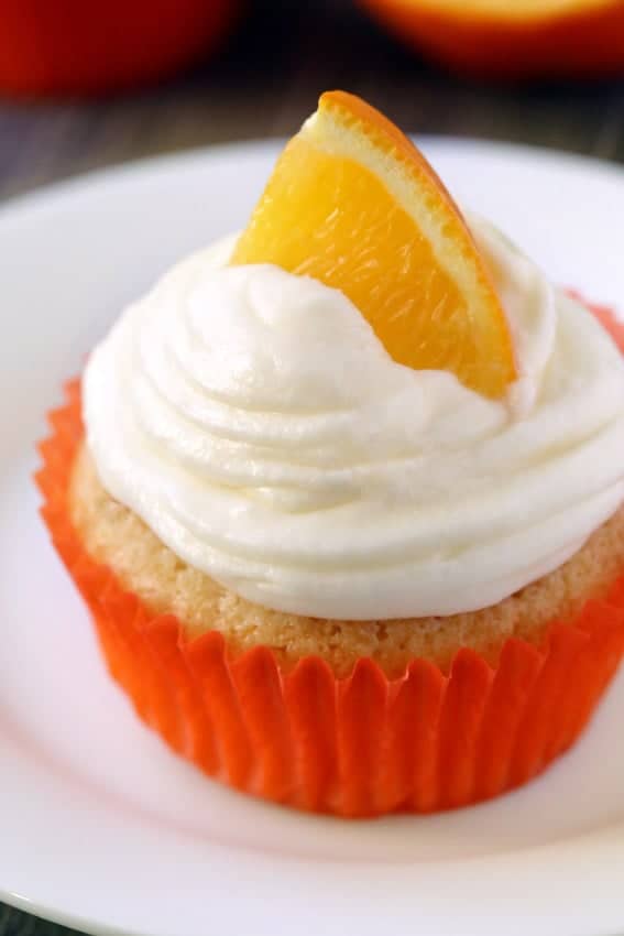 Orange Creamsicle Cupcakes My Baking Addiction