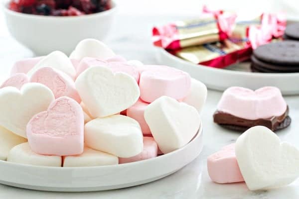 Chocolate Berry S'mores are simple to make and crazy delicious. How cute are these heart-shaped marshmallows?