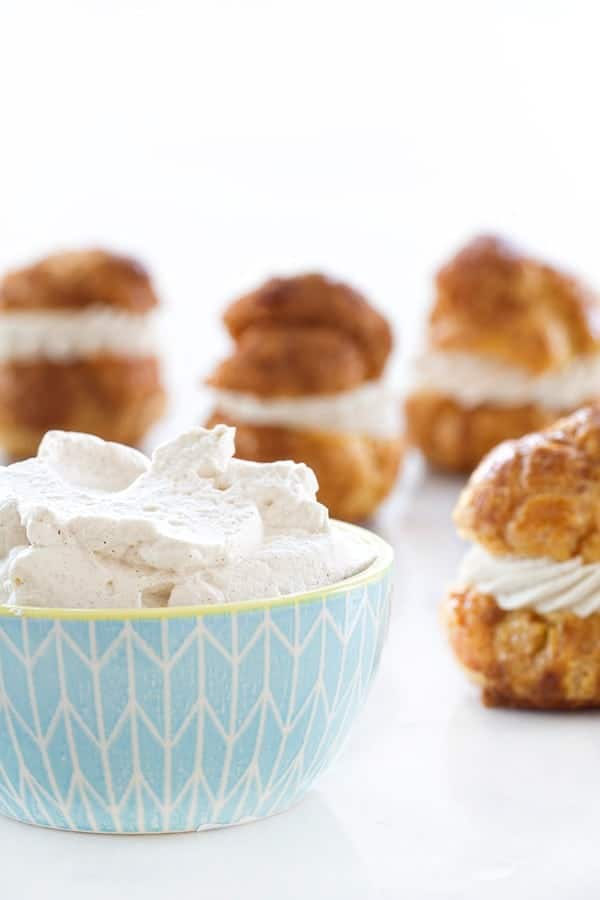 Churro Cream Puffs will delight you with their cinnamon sugar flavor. So easy!