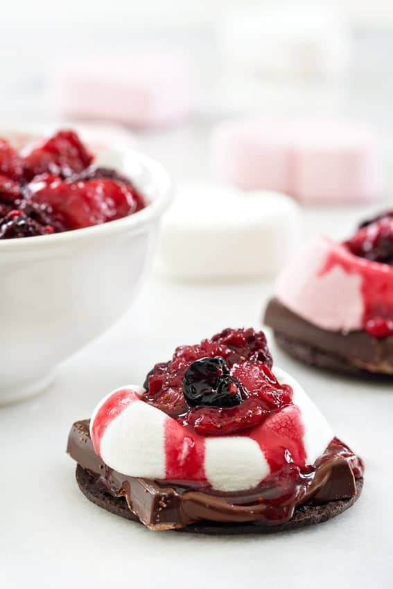 Chocolate Berry S'mores Image
