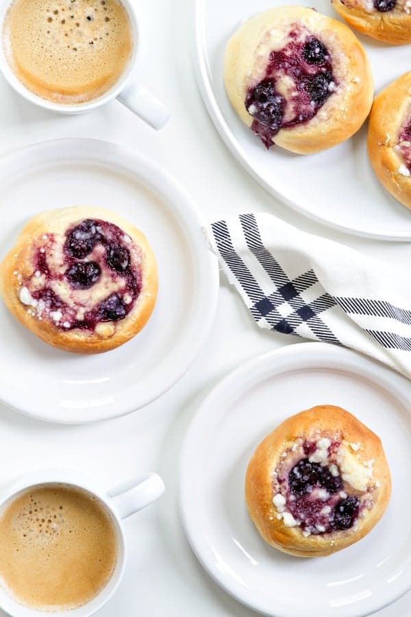 Blueberry Cream Cheese 
Kolaches smell amazing while they bake. You'll hardly be able to wait!