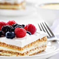 No Bake Layered Lemon Pie explodes with gorgeous lemon flavor. You definitely need this in your life!