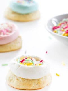 Soft Sugar Cookies will charm you with just one bite. A cookie never tasted so good!