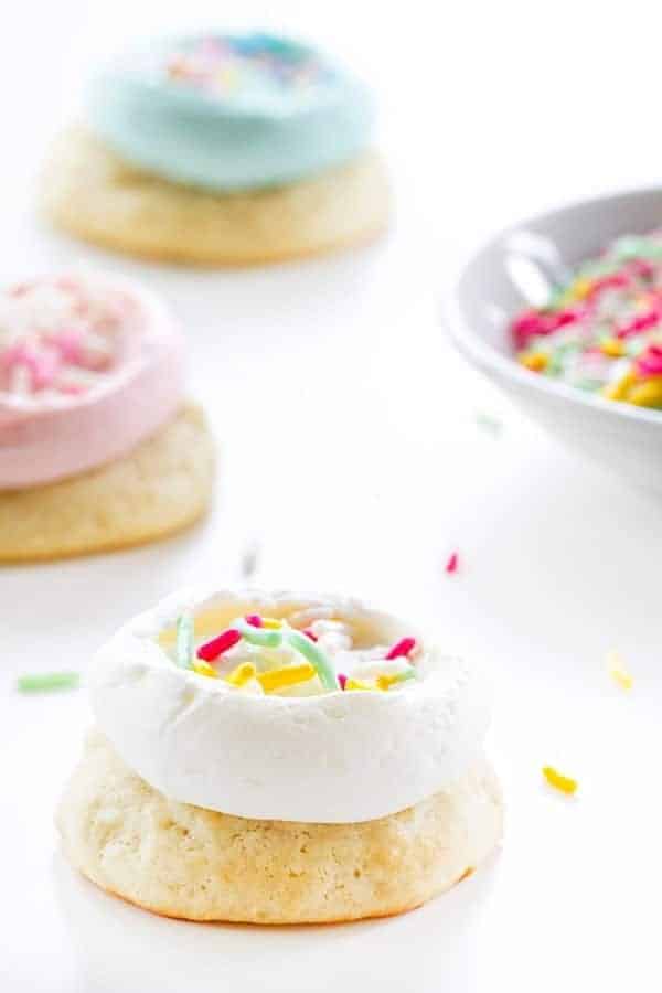 Soft Sugar Cookies will charm you with just one bite. A cookie never tasted so good!