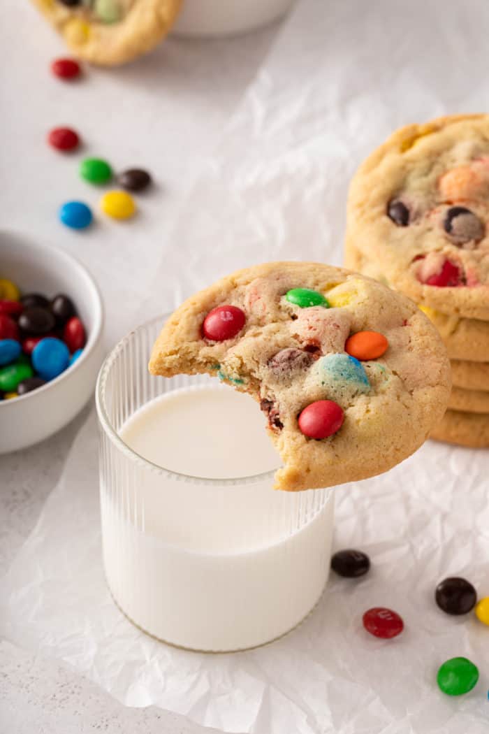 M&M cookie recipe on bag  Original m&m cookie recipe, M&m cookie recipe,  Cooking cookies