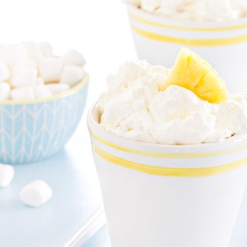 Pineapple Fluff is a dessert everyone will love. Sweet, creamy and oh, so delicious!