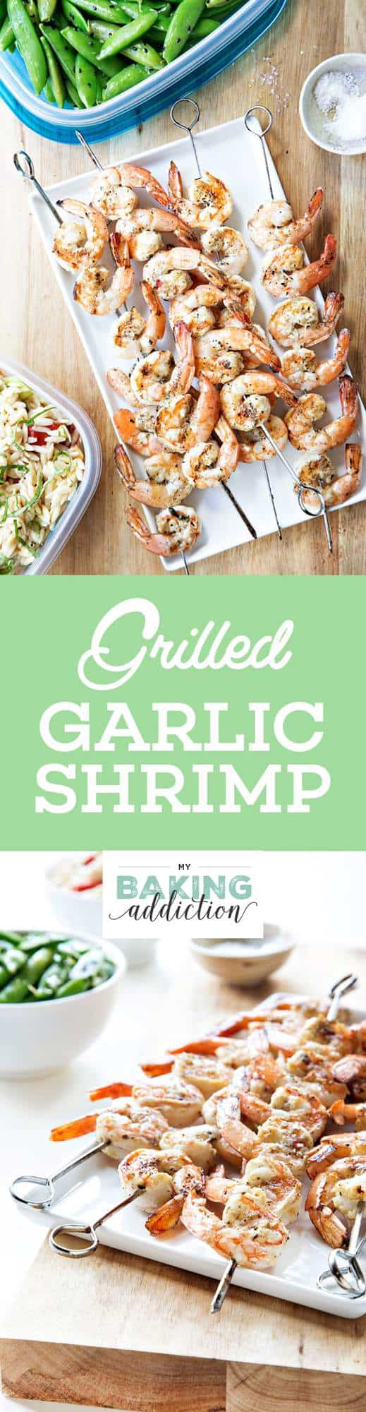 Grilled Shrimp With Garlic Oil