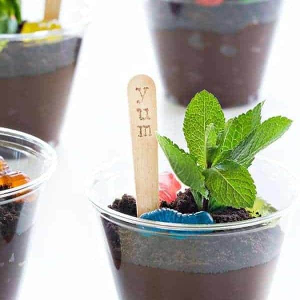 Oreo Dirt Cups are about the cutest thing you ever did make with your kid. And one of the easiest!