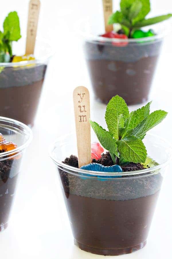 Oreo Dirt Cups are about the cutest thing you ever did make with your kid. And one of the easiest!