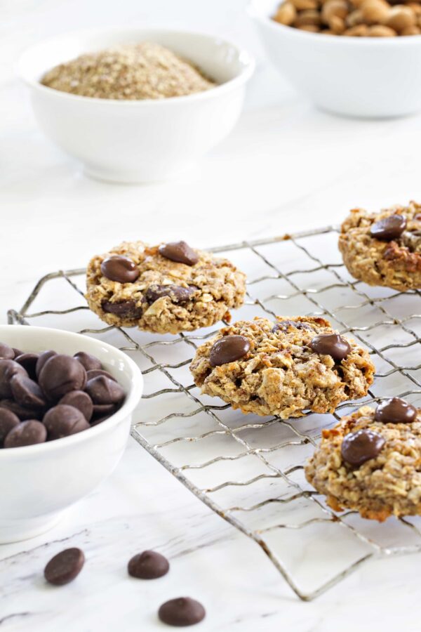 Chocolate Almond Breakfast Cookies are a fabulous way to start your day. A great treat to grab and run out the door!