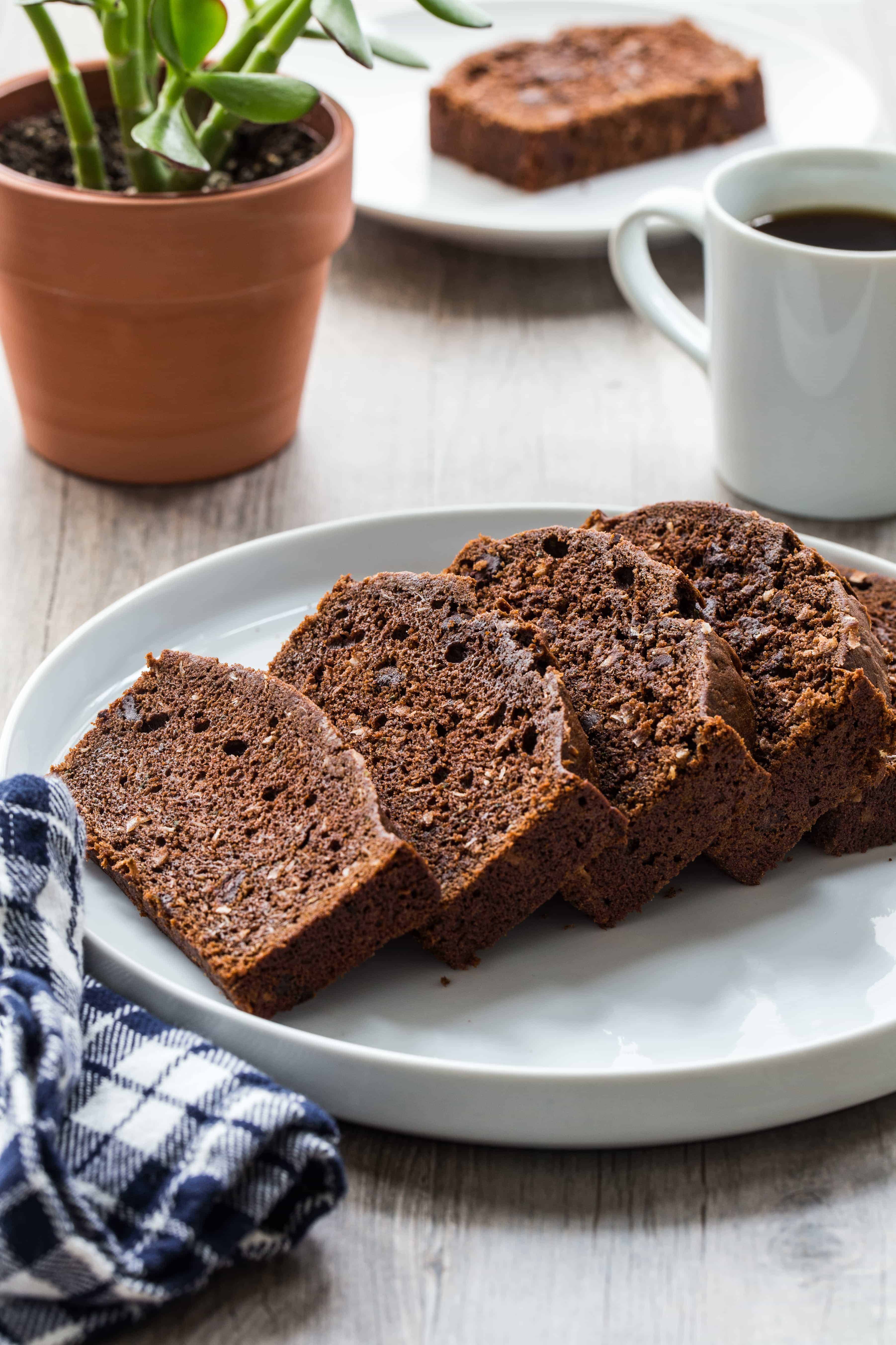 Chocolate Coconut Zucchini Bread My Baking Addiction