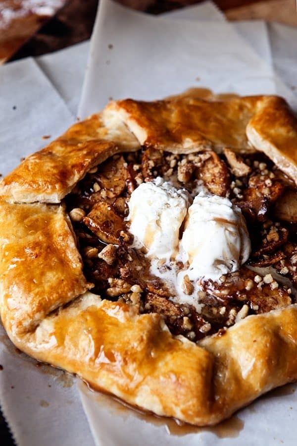 Cinnamon Apple Galette might be your new favorite dessert. Rustic and completely amazing!