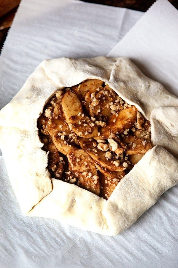 Cinnamon Apple Galette will be your favorite dessert of the season. Serve with a scoop of vanilla ice cream for absolute perfection!