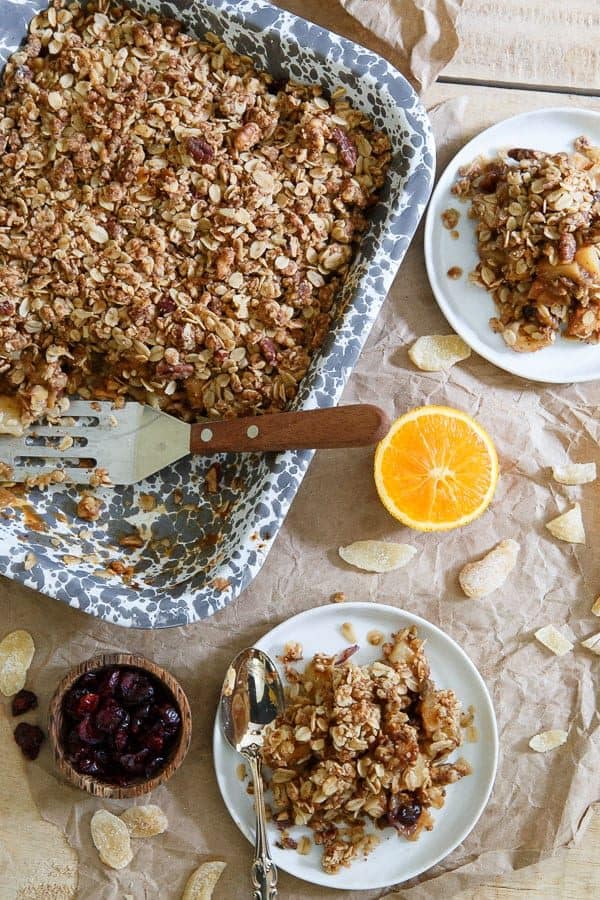 Orange Ginger Pear and Quince Crisp captures every flavor you love. A pure fall treasure.