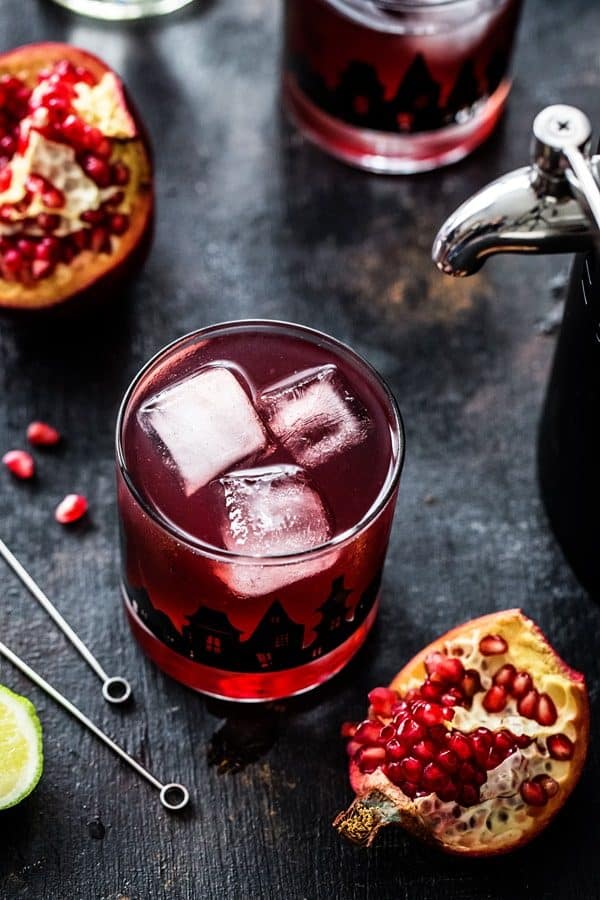 Pomegranate Ginger Punch will make your All Hallows' Eve totally fabulous. You'll make it year after year!