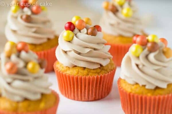 Pumpkin Maple Cupcakes couldn't be more perfect for autumn. You'll love these!