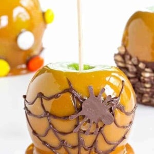 Caramel Apples are a sweet treat everyone loves this time of year. Make them extra special with a spiced twist. Perfect for Halloween!