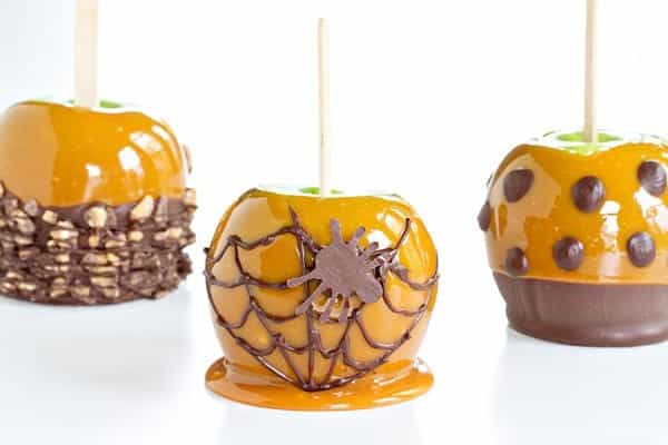 Caramel Apples are a sweet treat everyone loves this time of year. Make them extra special with a spiced twist. Perfect for Fall!