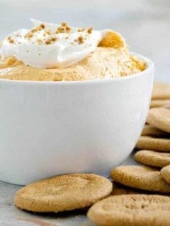 Pumpkin Spice Marshmallow Dip will be your favorite autumn nosh. You won't be able to stop eating it!