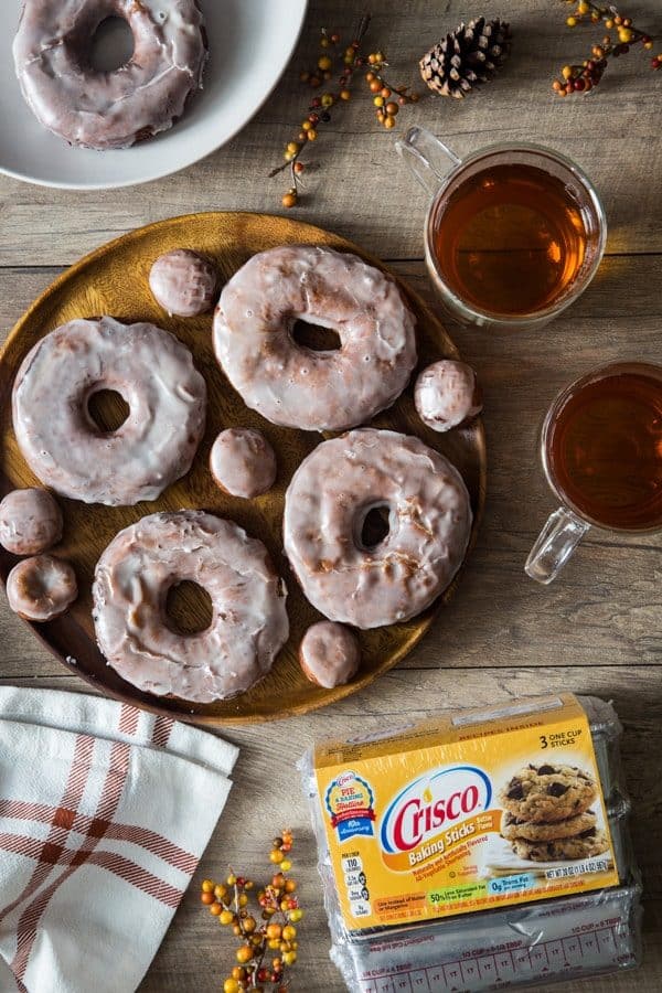Apple Cider Donuts are a fun recipe for the whole family. And everyone will definitely help with eating them!