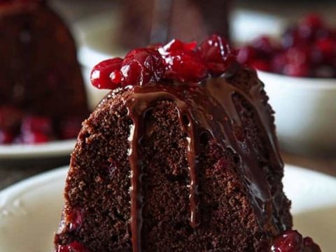 Cranberry Pop Mini Bundt Cake. More cranberries! These cranberries