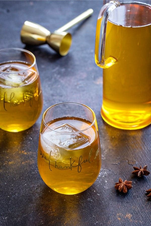Mulled Apple Cider Punch will be the drink all the adults rave about. Perfect for a get-together.
