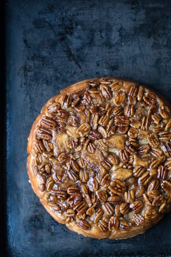 Apple Pecan Sticky Buns are the perfect fall breakfast. You'll make these again and again! 