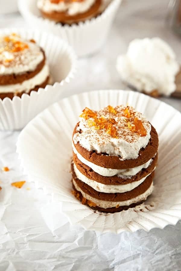 Gingerbread Icebox Cupcakes are easy, delicious, and amazing. You'll love every bite.