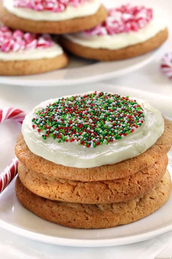 Peppermint Cookies on My Baking Addiction