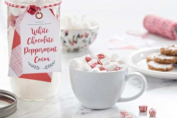 White Chocolate Peppermint Cocoa Image