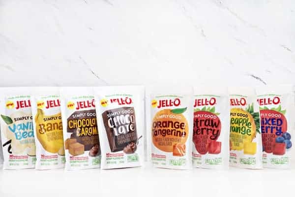 Simply JELL-O Products Picture