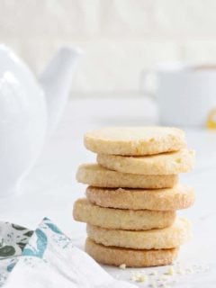 Orange shortbread cookies couldn't be more delicious. Pair them with a cup of Earl Gray for the perfect afternoon treat.