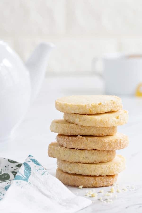 Orange shortbread cookies couldn't be more delicious. Pair them with a cup of Earl Gray for the perfect afternoon treat.
