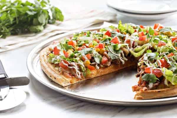 Taco Pizza Pie combines two of your favorites into one satisfying dinner. Genius!