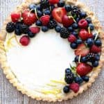 A Lemon Berry Mascarpone Tart is a simple, delicious way to show off all the season's best berries. Simple and incredibly delicious.