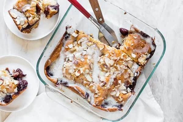 Cherry fritter cake is packed full of summer flavor and is going to be one of your new favorite desserts!