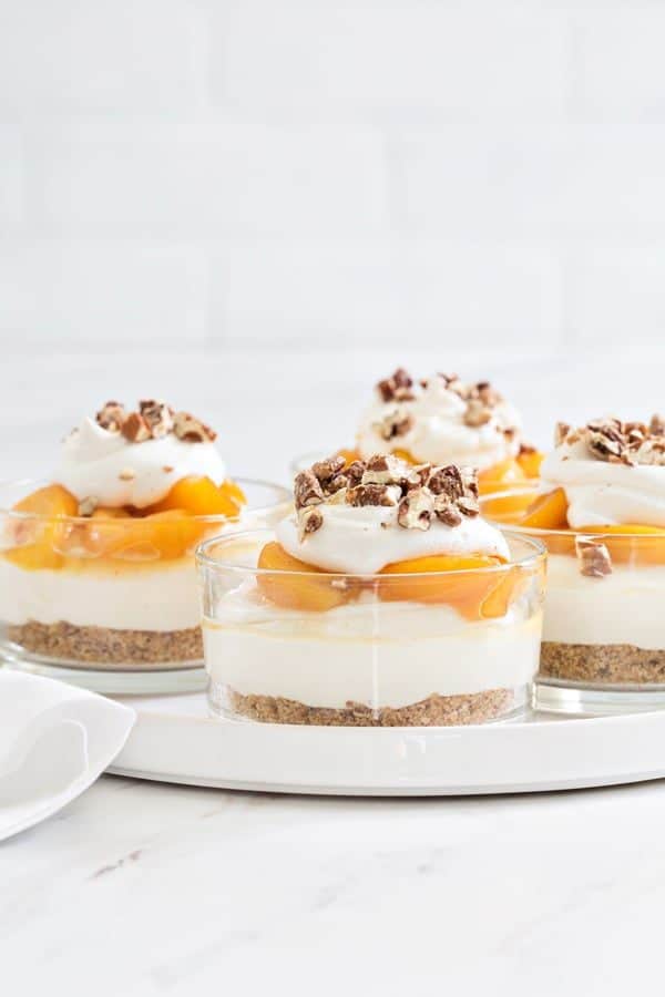 No Bake Peach Cheesecake capture everything there is to love about summer. So easy and delish!