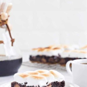 Peanut Butter Cup S'mores Brownies will easily be your new favorite dessert. They're ooey, gooey and totally delicious!