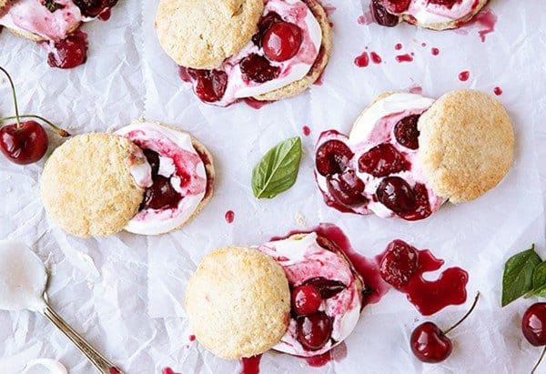Roasted Cherry Shortcake is a delicious summer twist on an old classic. You're going to LOVE this recipe!